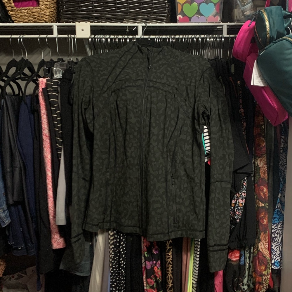 Green Camo Lululemon Define Jacket